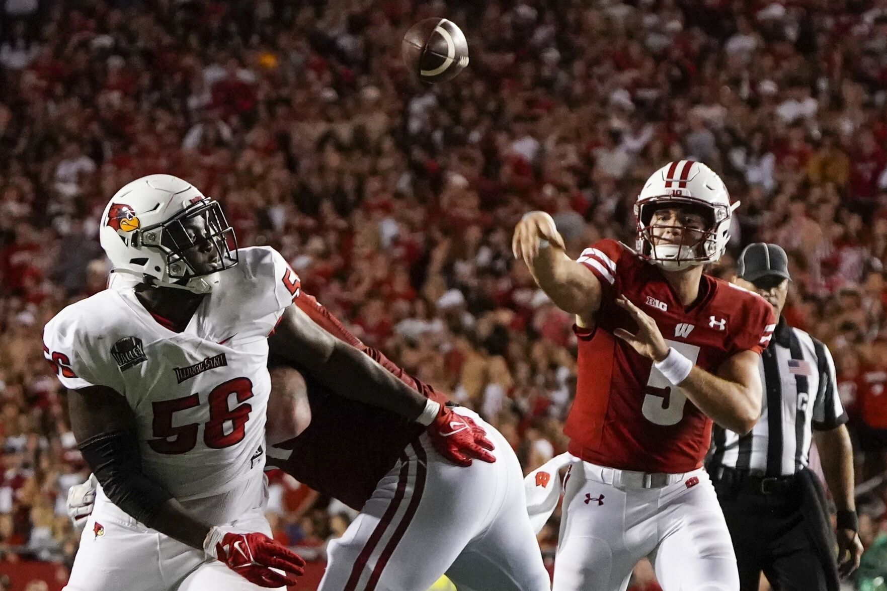 Illinois St Wisconsin Football